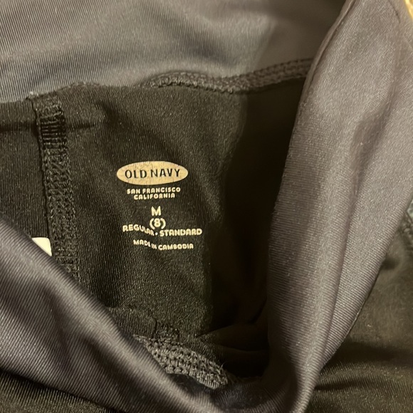 2 pairs leggings bundle old navy size 8 - Picture 3 of 5